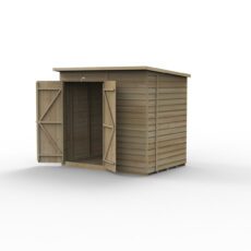 5013053203859 1 4LIFE Pent Shed 7x5 No Windows Double Door with Installation 1200.jpg